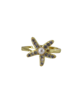 Anillo Pave Starfish