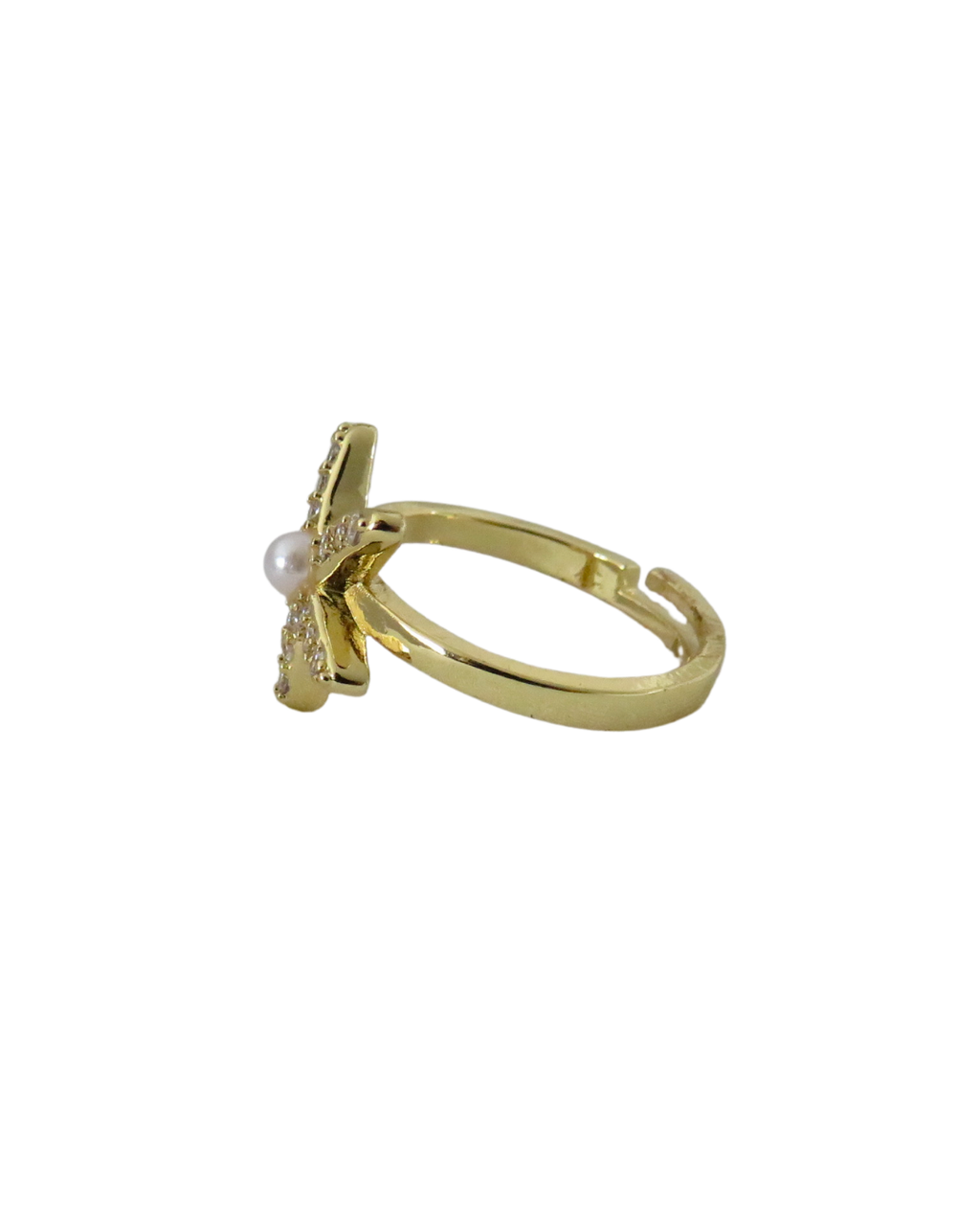 Anillo Pave Starfish