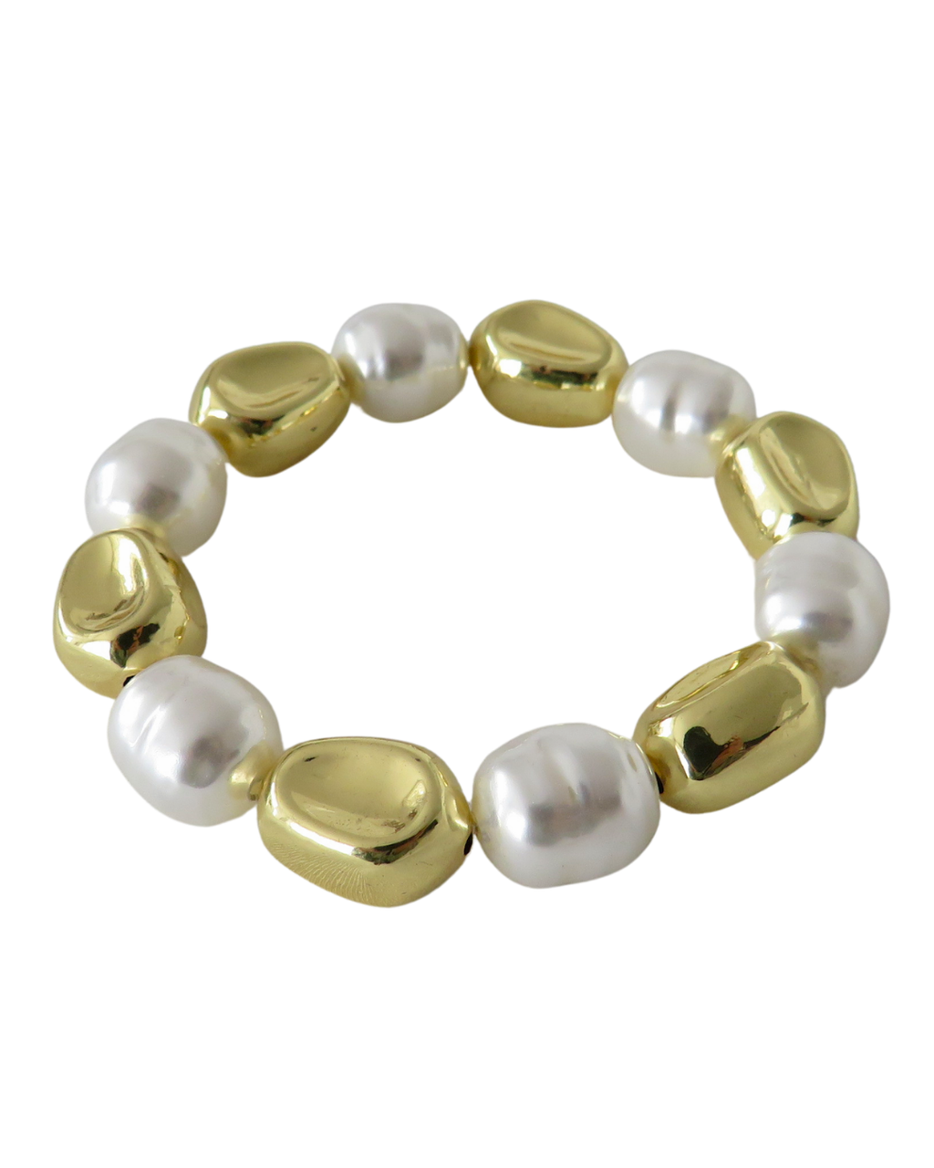 Pulsera Gold & Pearl