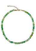 COLLAR AGATA VERDE