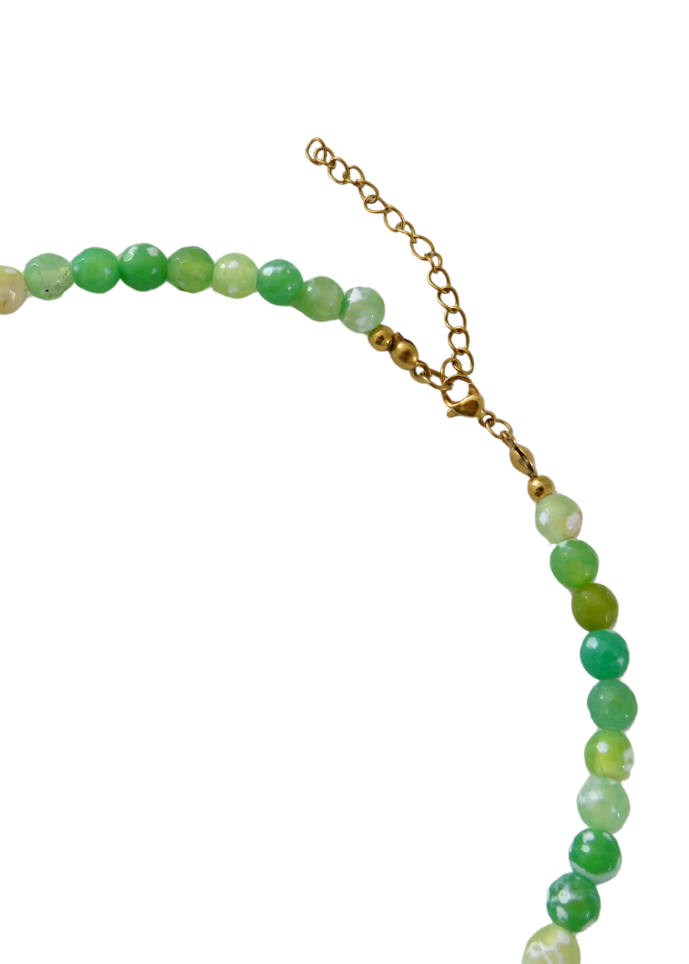 COLLAR AGATA VERDE