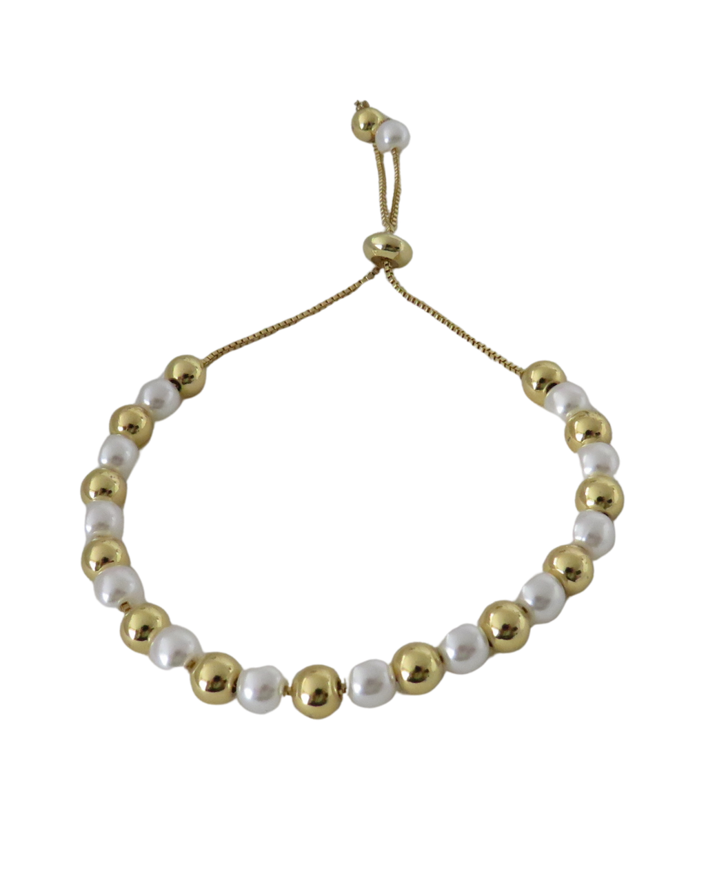 Pulsera Gold & Pearl