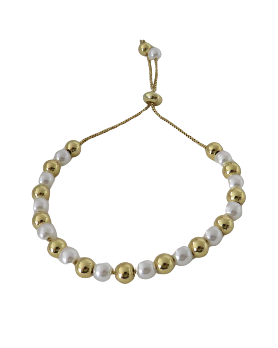 Pulsera Gold & Pearl