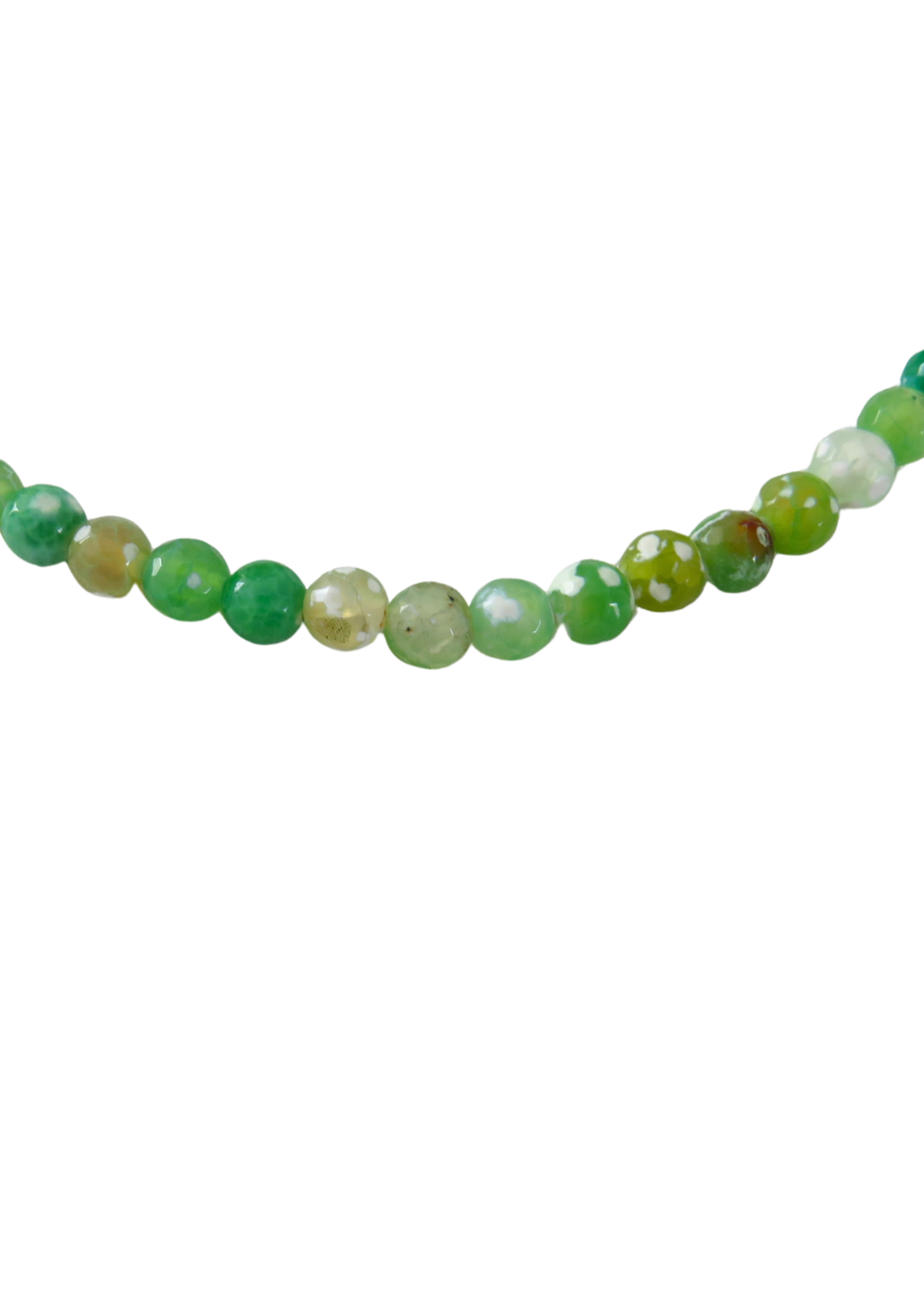 COLLAR AGATA VERDE