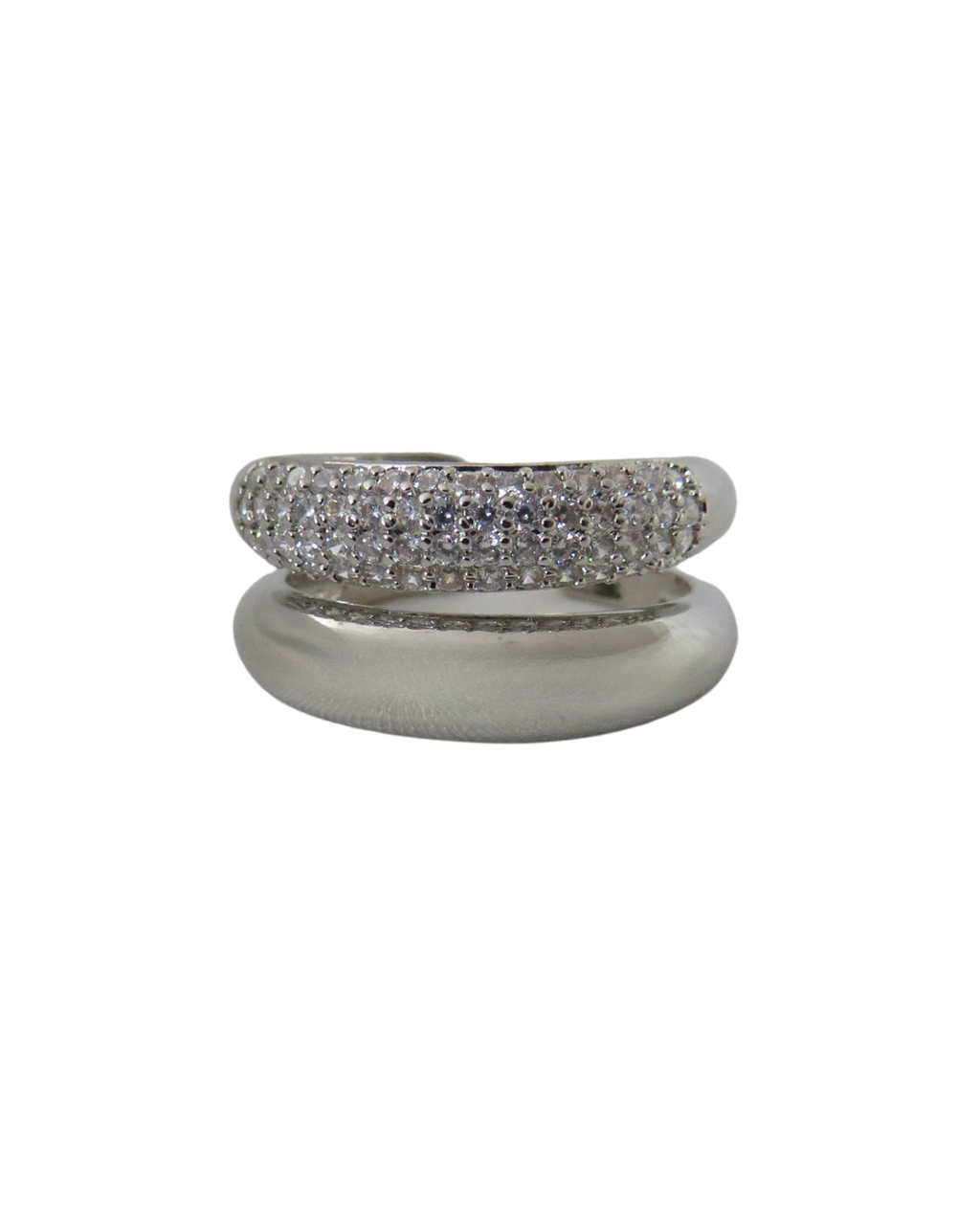 Anillo Silver Pave Classic