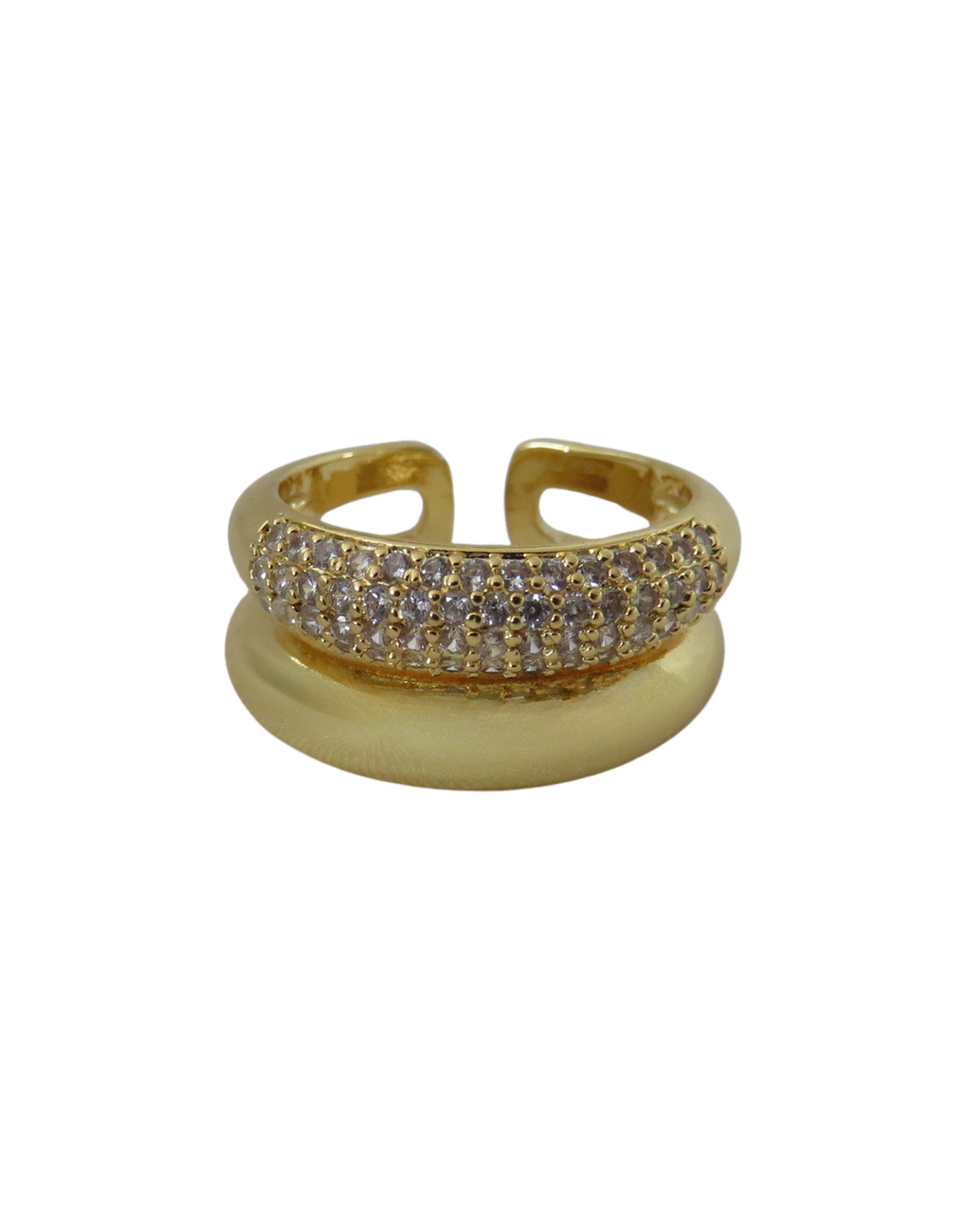 Anillo Gold Pave Classic
