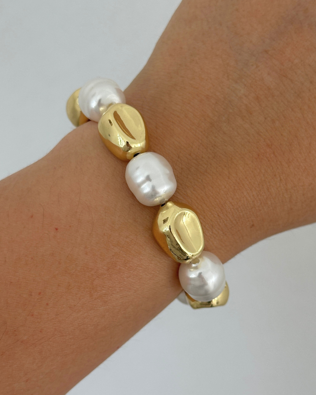 Pulsera Gold & Pearl