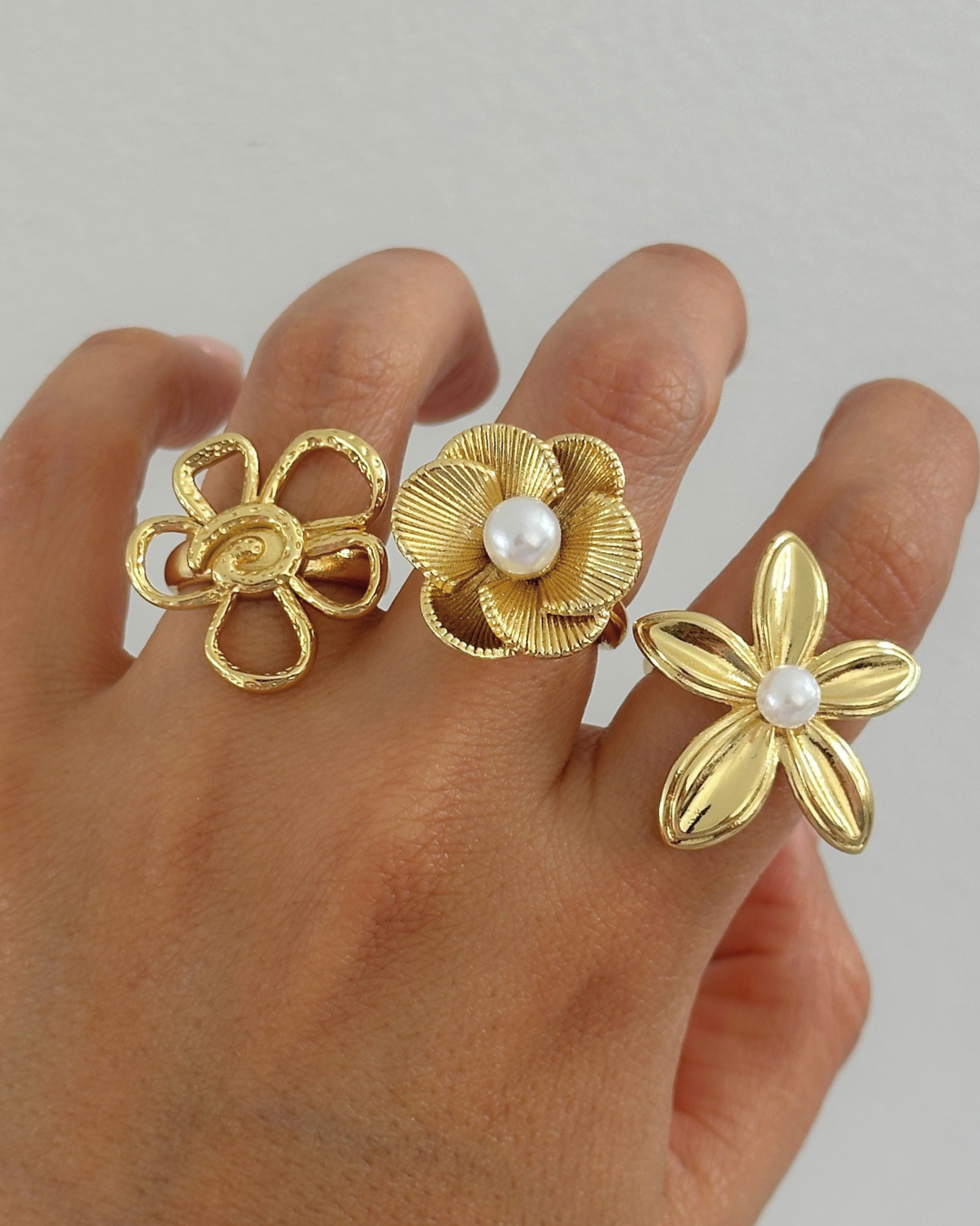 Anillo Flower