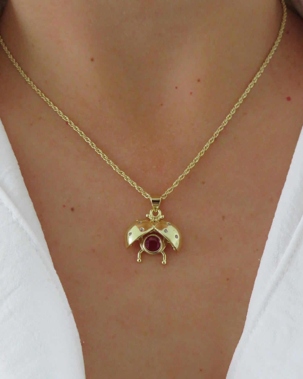 Collar - Ladybug