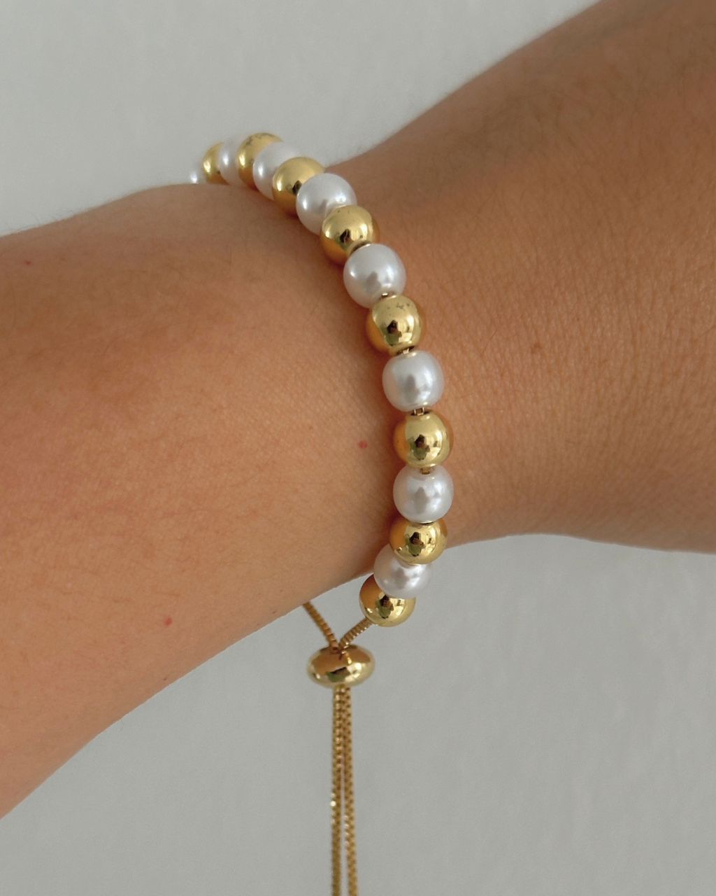 Pulsera Gold & Pearl
