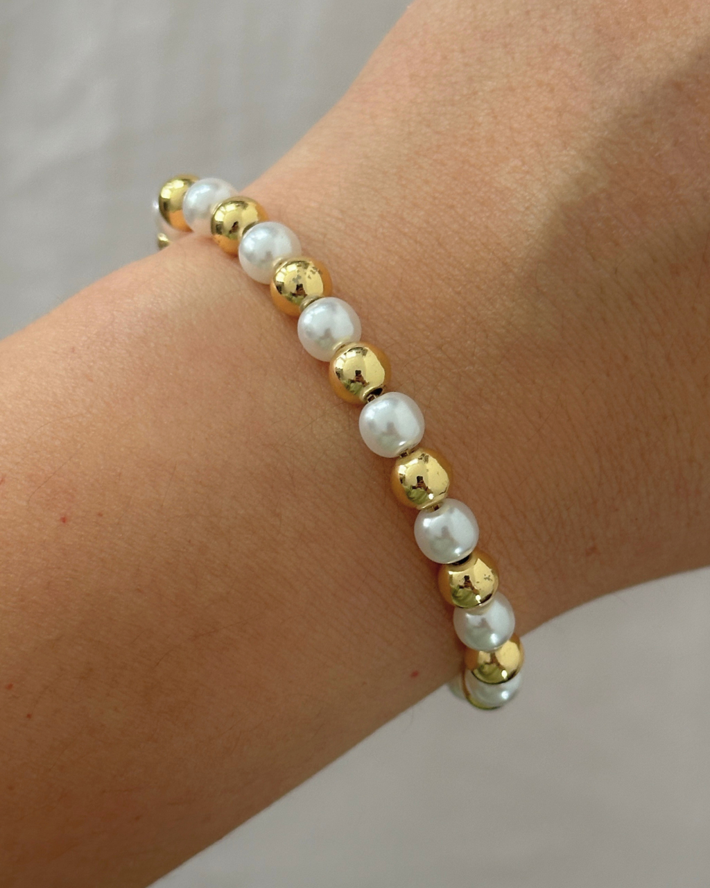 Pulsera Gold & Pearl