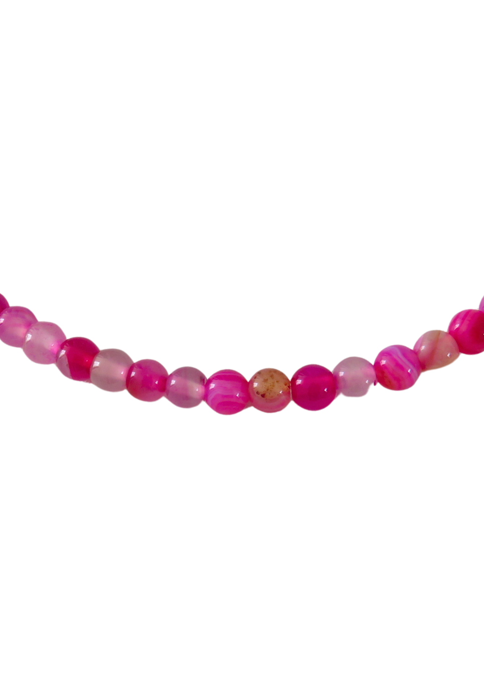 COLLAR AGATA FUCSIA