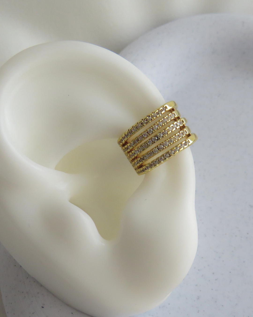 Gold Shine Ear Cuff