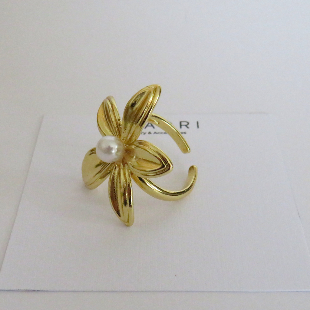 Anillo Regulable - Flor