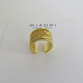 Ear cuff - Gold shine