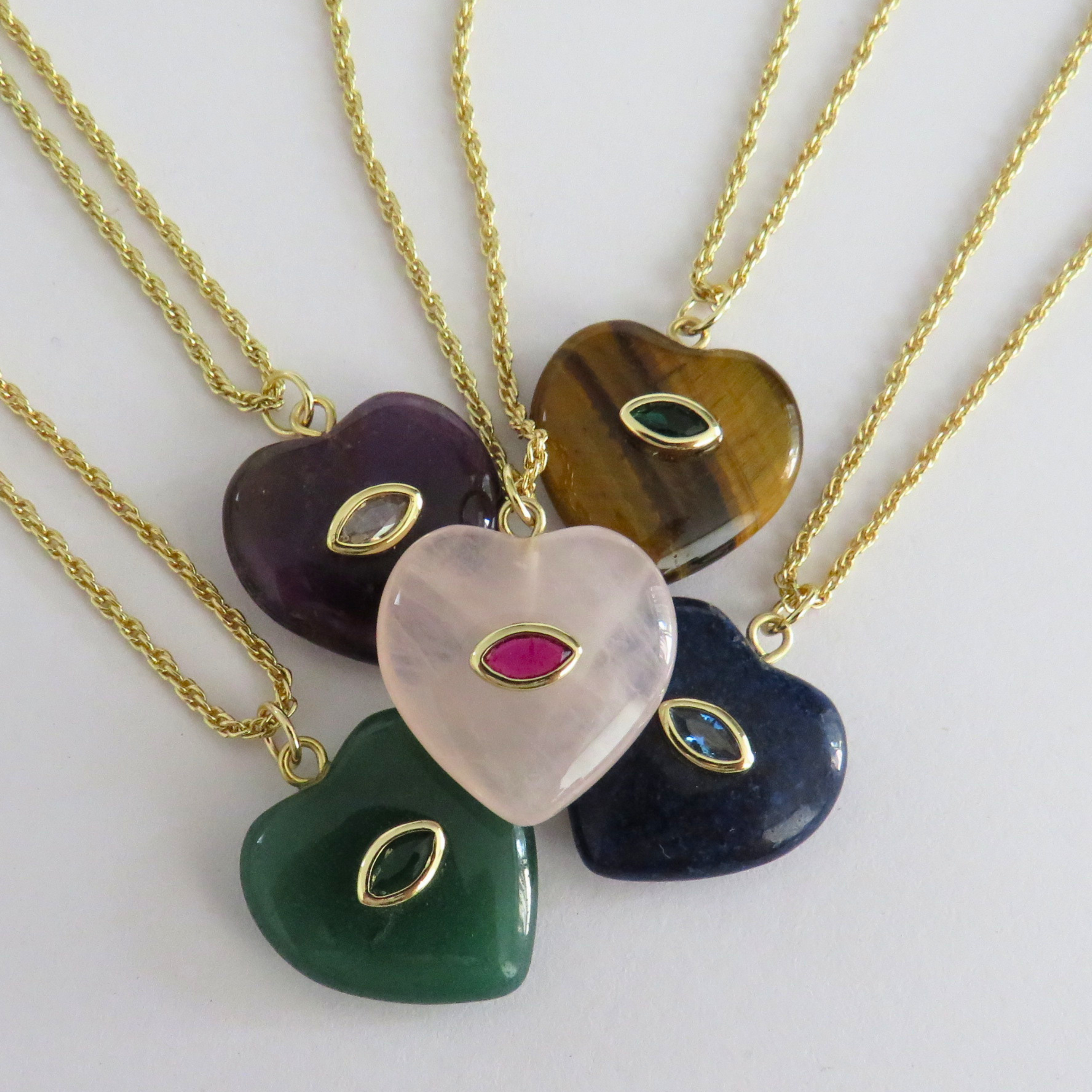 Collar cuarzo - Amatista