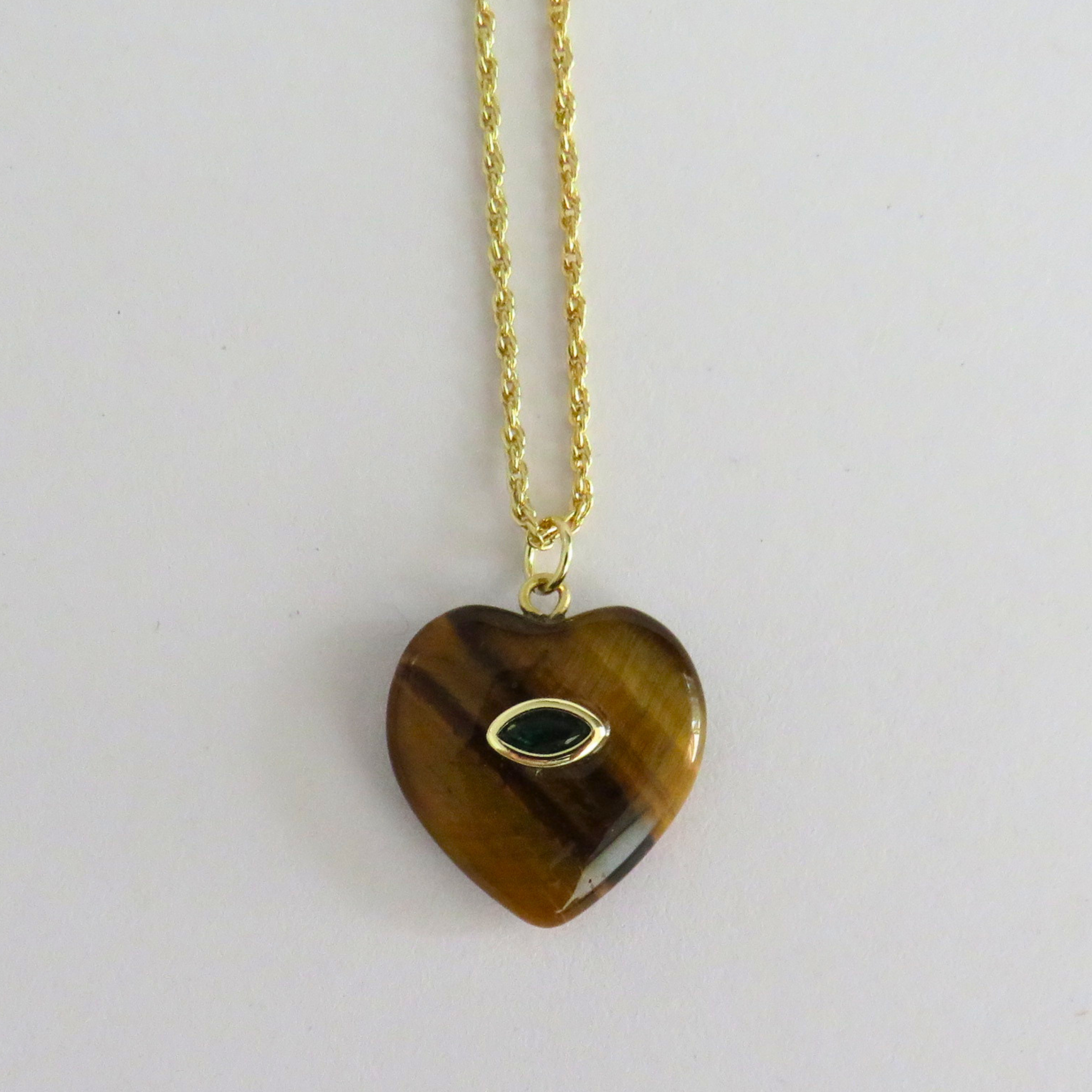 Collar cuarzo - Ojo de Tigre