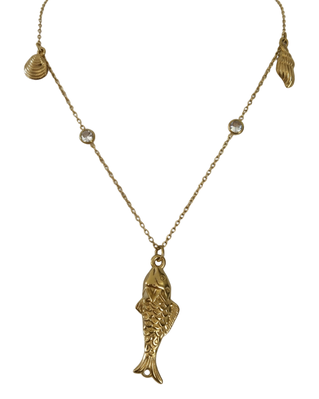 Collar - Multi charm Fish