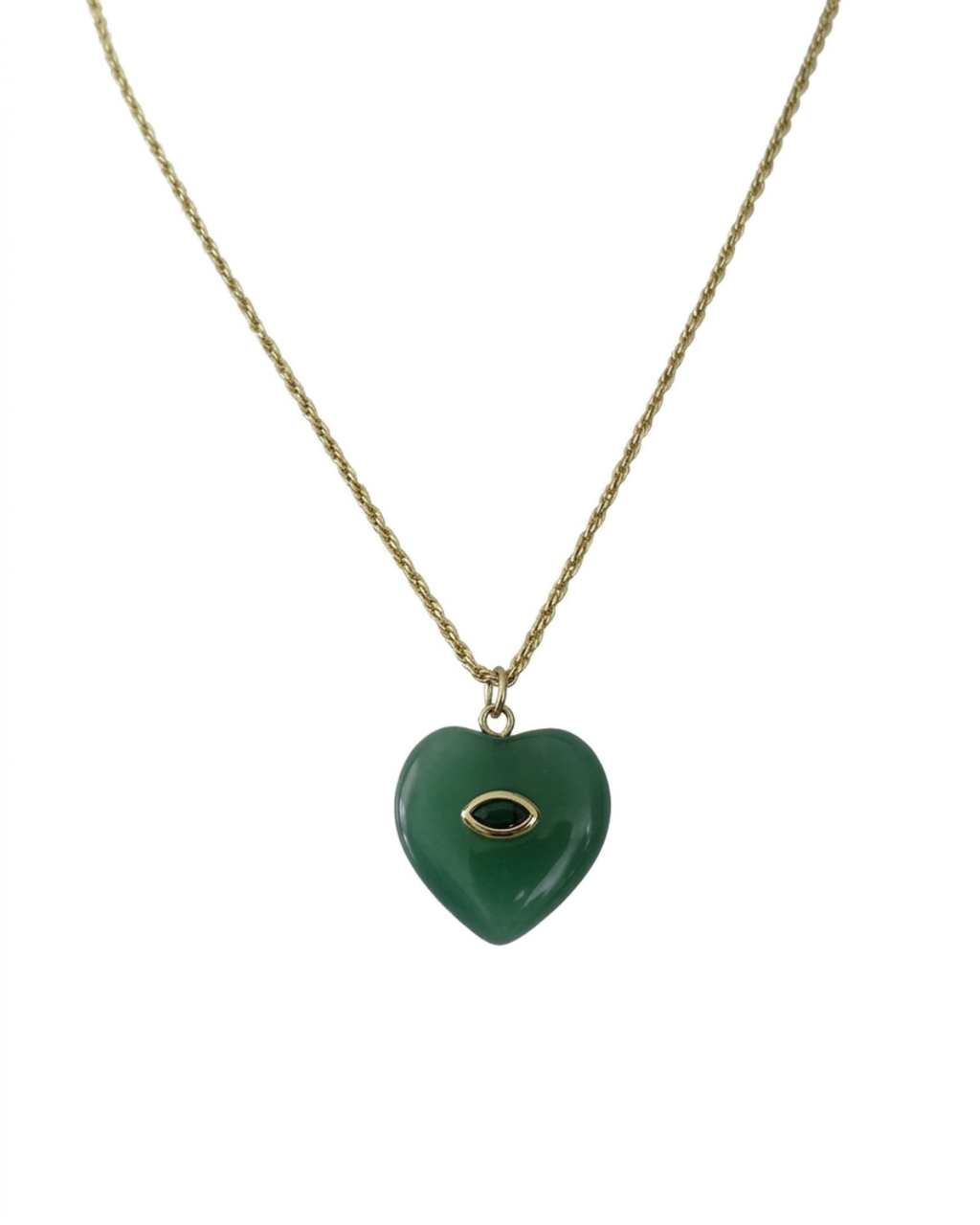 Collar cuarzo - Jade