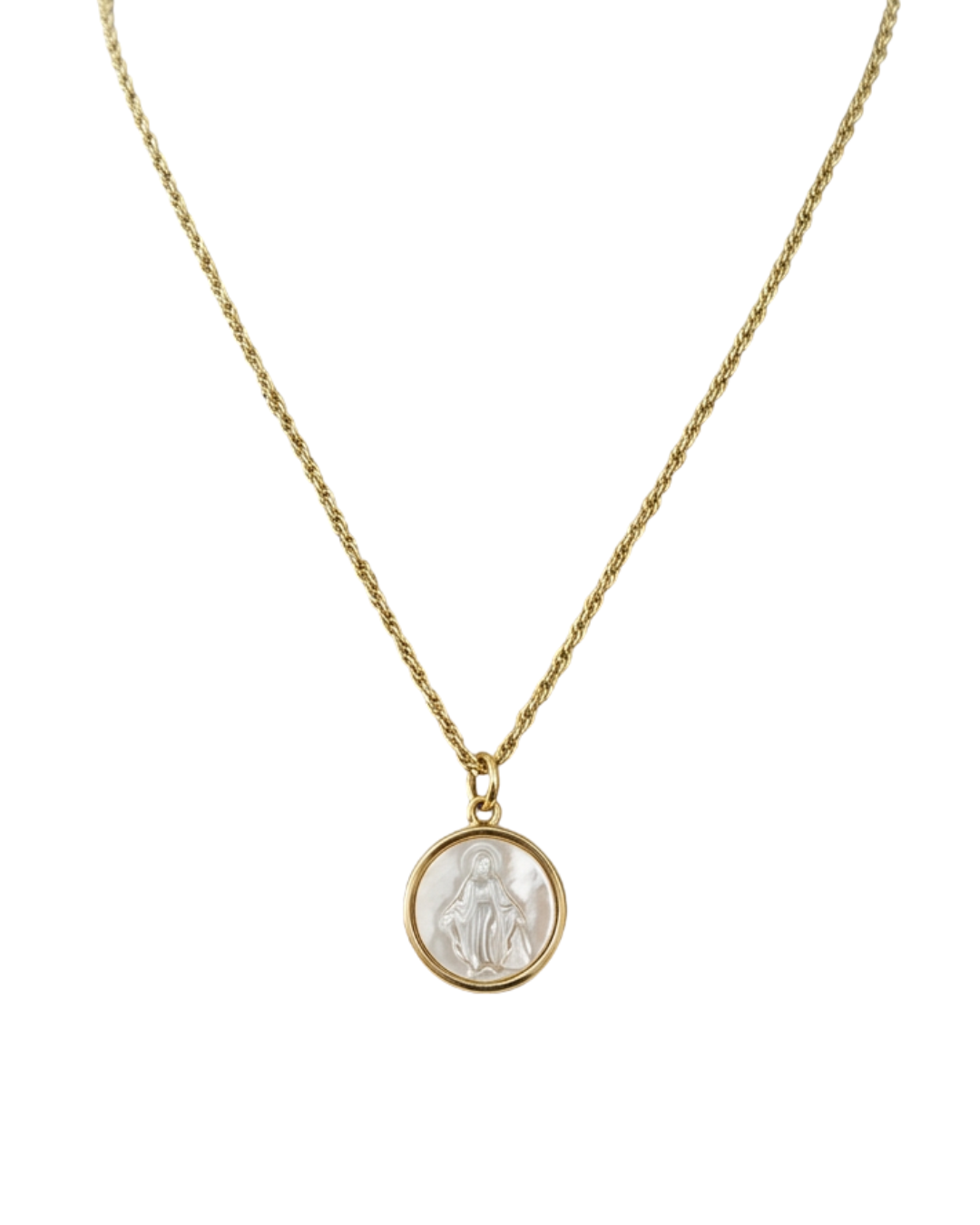 Collar - Virgen nácar