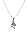 Collar - Snake silver