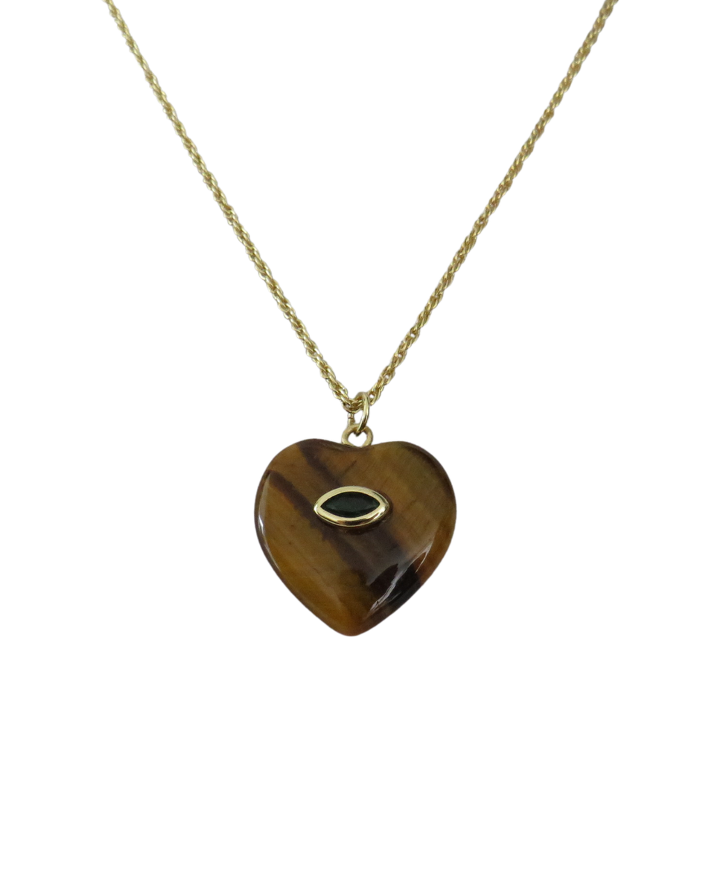 Collar cuarzo - Ojo de Tigre