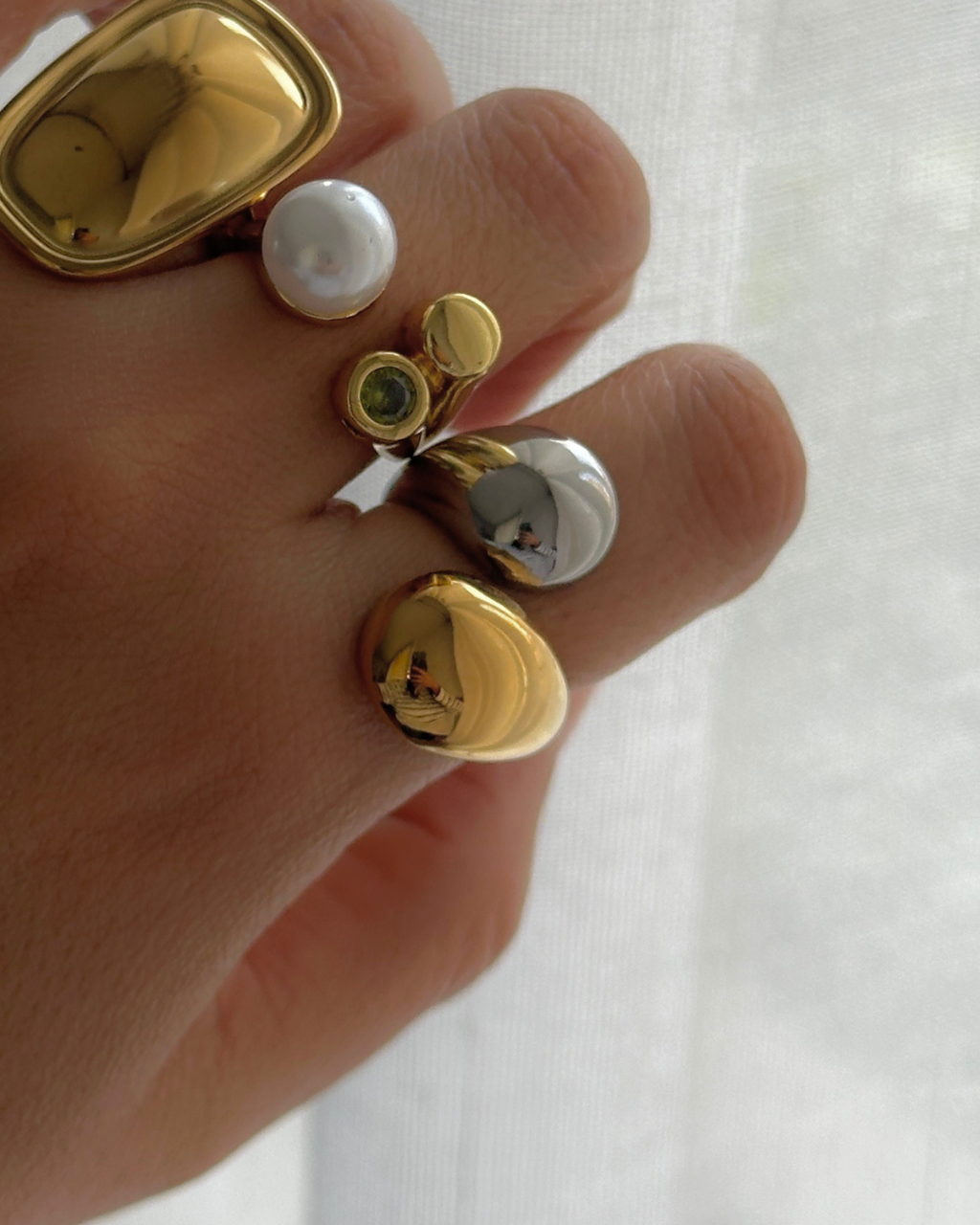 Drop Gold & Silver